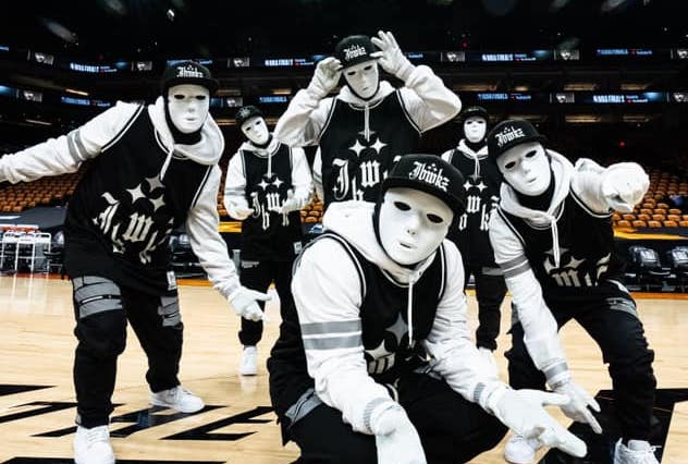 Jabbawockeez at the NBA Finals