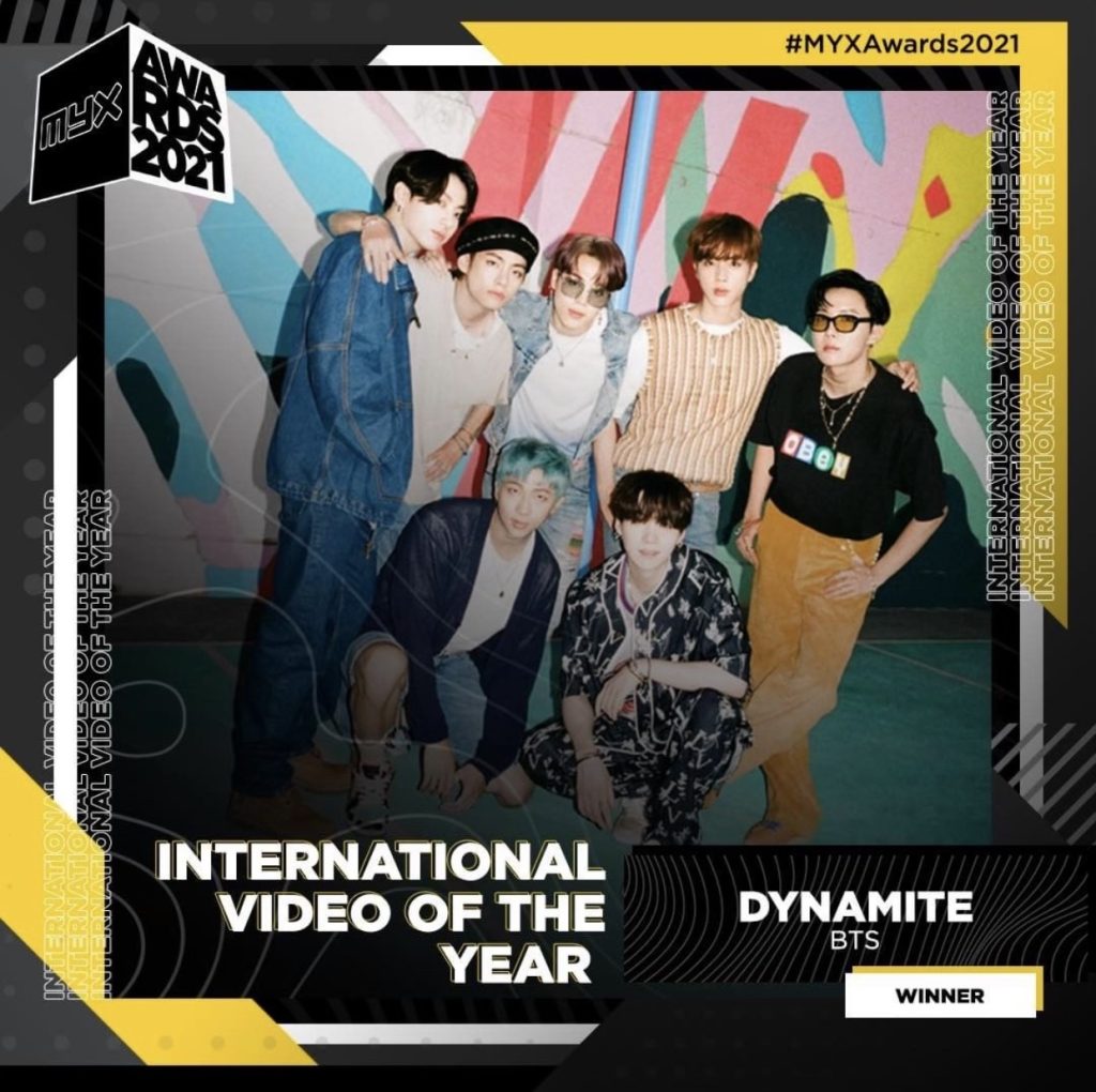 MYX Awards 2021 Winners