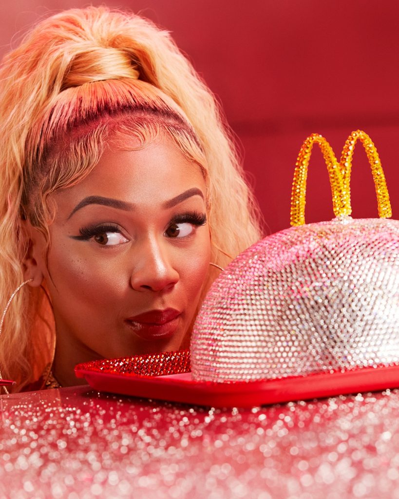Saweetie x McDonald's Merch