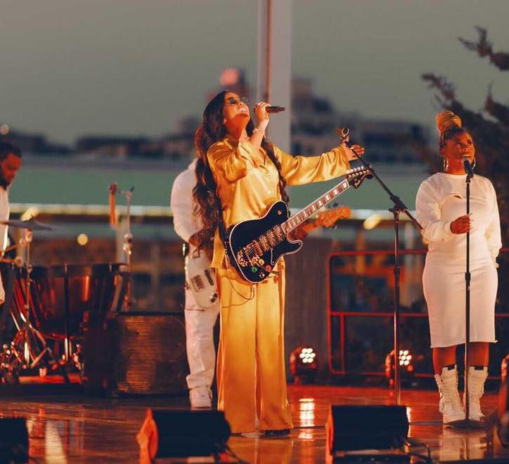 H.E.R. Shine A Light on CNN