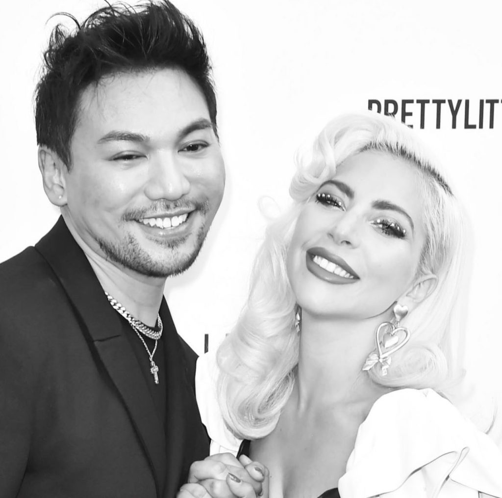 Frederic Aspiras and Lady Gaga