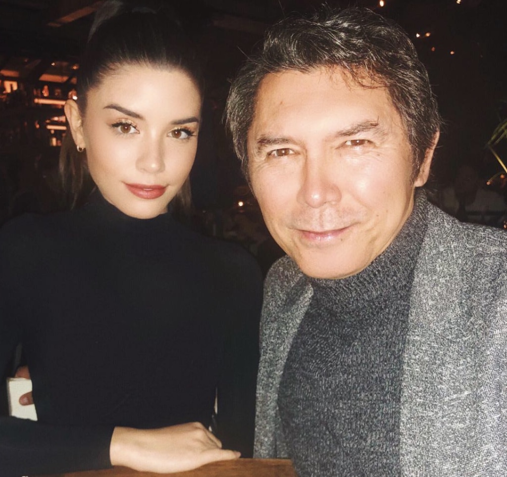 Lou Diamond and Gracie Phillips