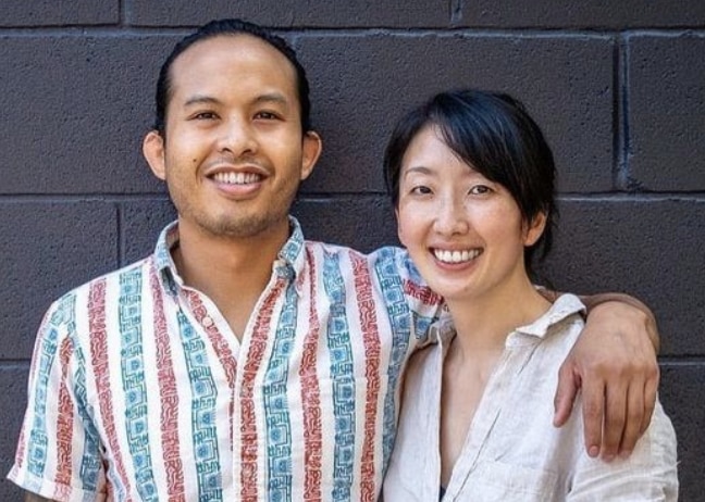 Kasama Tim Flores and Genie Kwon